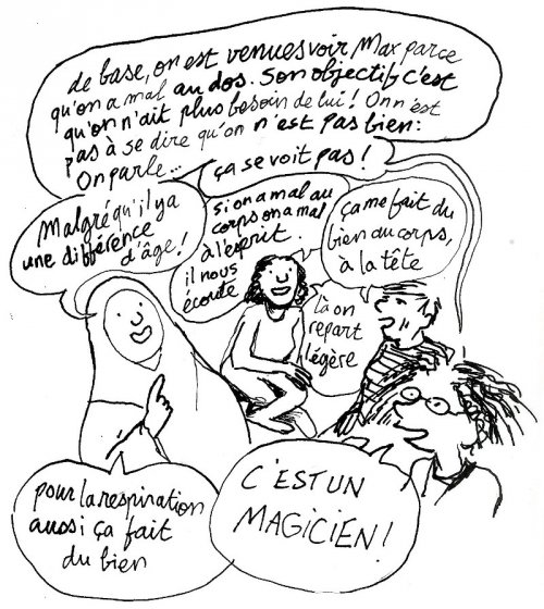 illustration article du Postillon / C'est un magicien